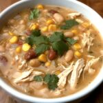 Healthy White Chicken Chili (Greek yogurt)