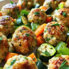 Herb Lemon Turkey Meatballs with Veggies: 5 Flavorful Secrets