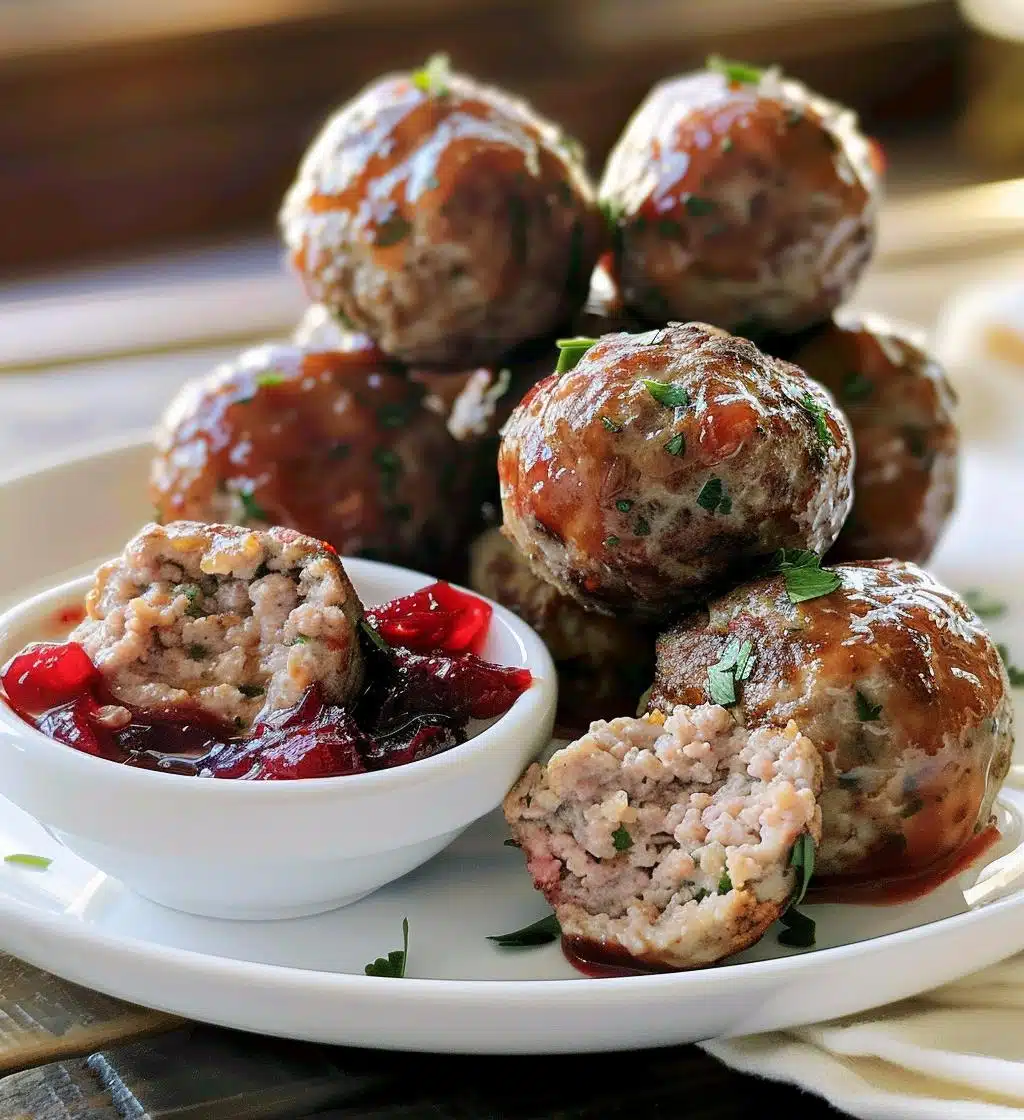 Holiday Breakfast Meatballs - detail 1