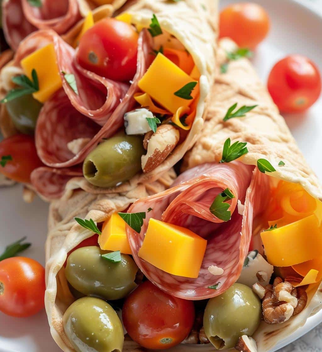 Holiday Charcuterie Cones