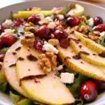 Holiday Pear Cranberry Salad