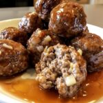Honey Garlic Beef Meatballs (no pork)