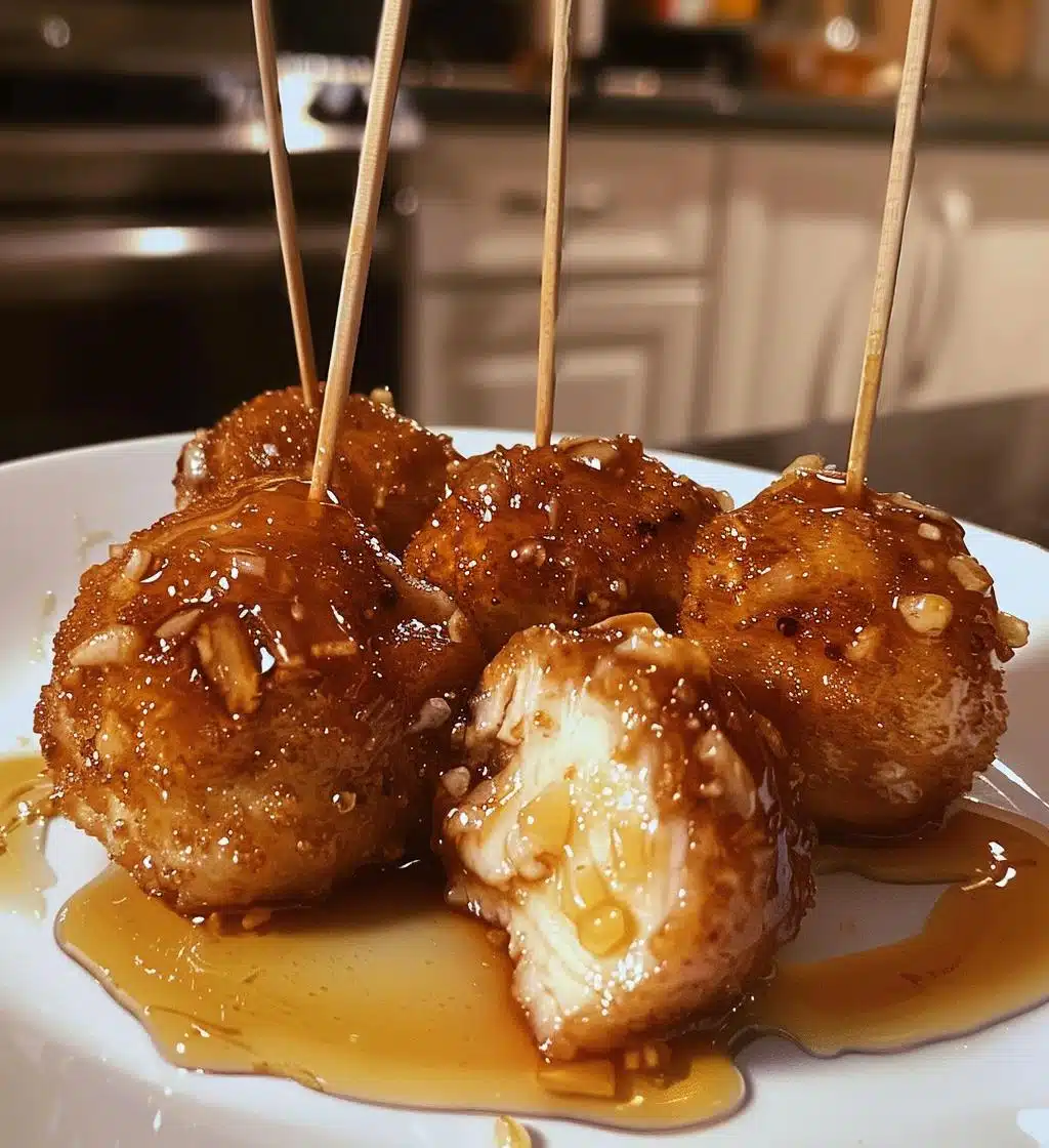 Honey Garlic Chicken Poppers - detail 1