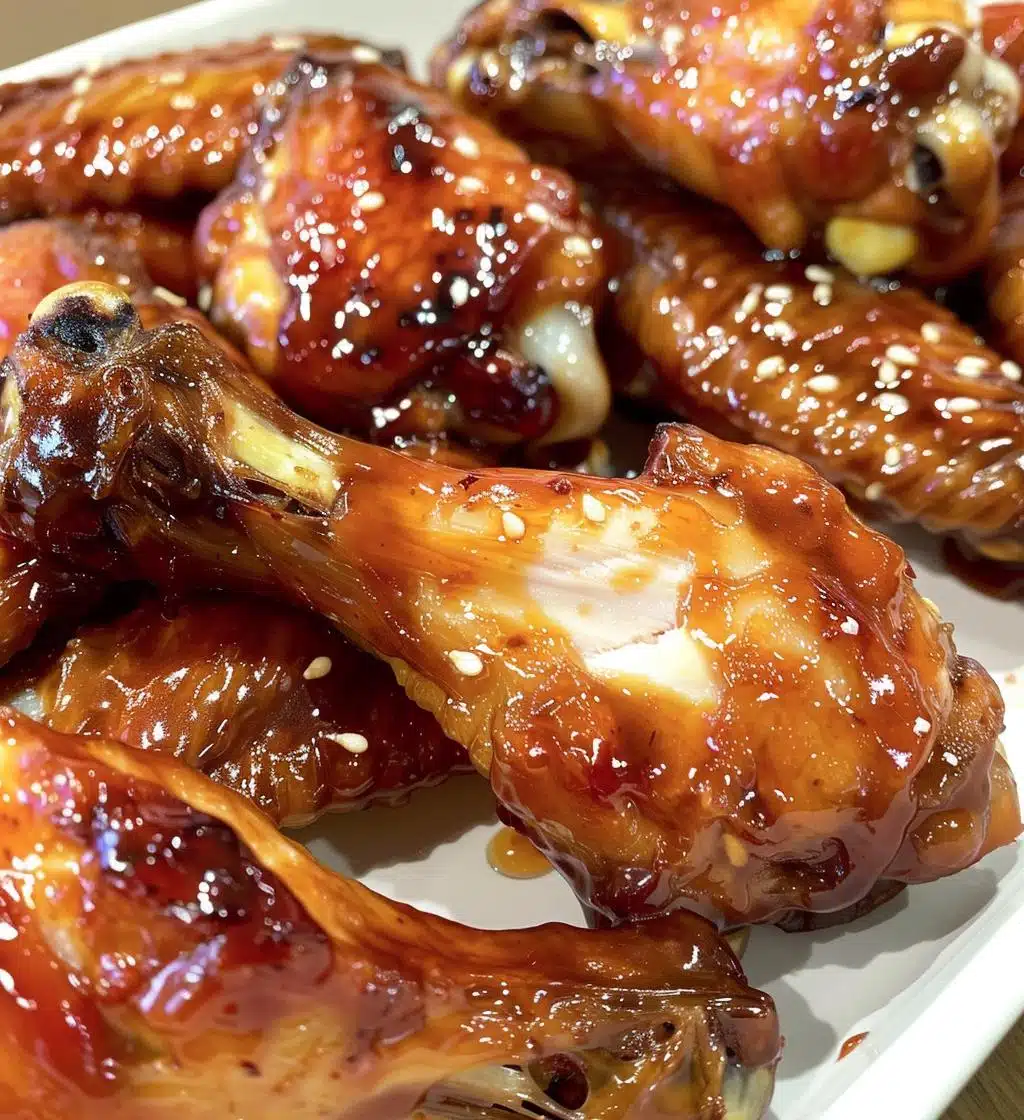 Honey Garlic Chicken Wings - detail 1