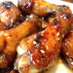 Honey Garlic Chicken Wings