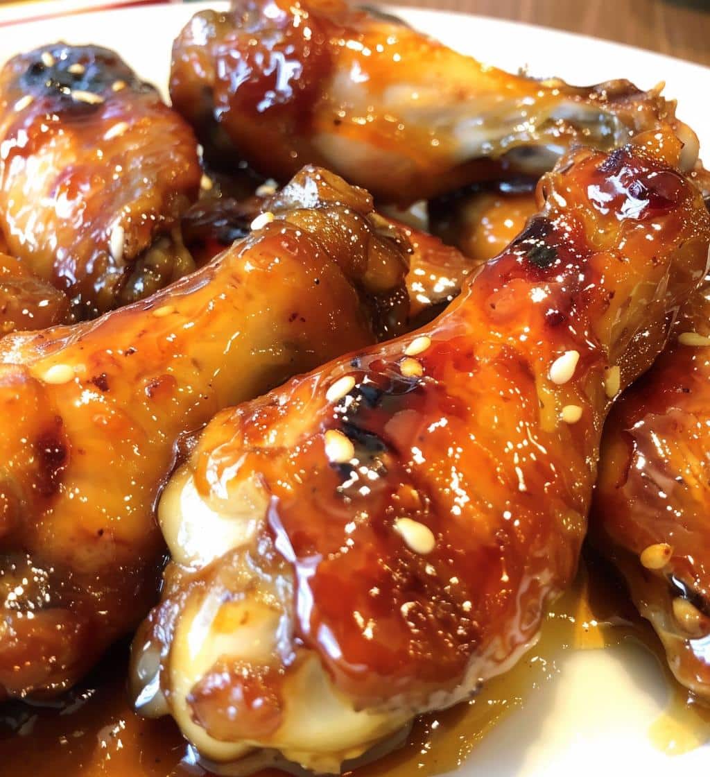 Honey Garlic Chicken Wings