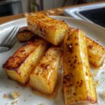 Honey Mustard Glazed Parsnips