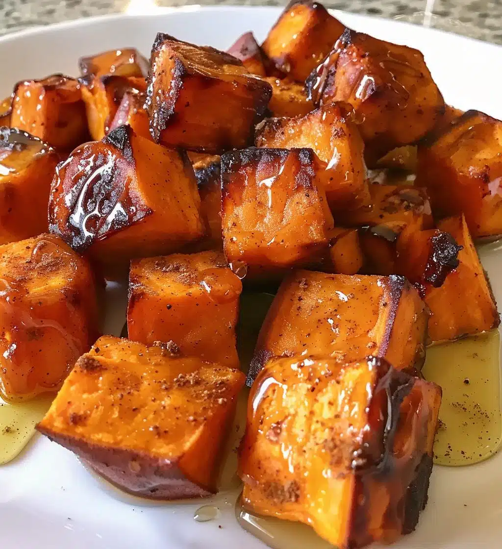Honey Roasted Sweet Potatoes - detail 1