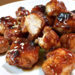Honey Soy Glazed Chicken Bites