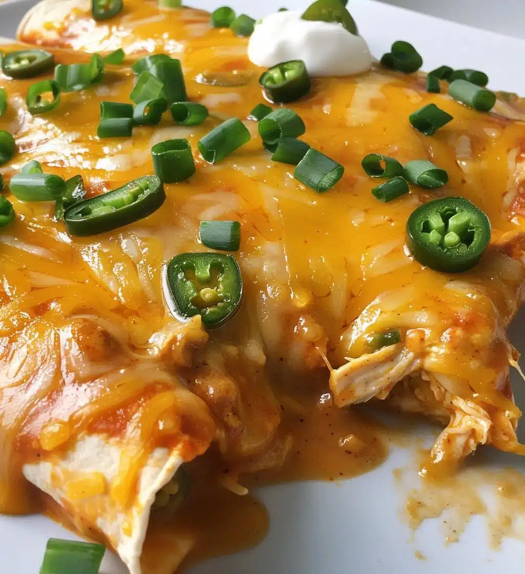 Jalapeño Popper Cheesy Chicken Enchiladas - detail 1