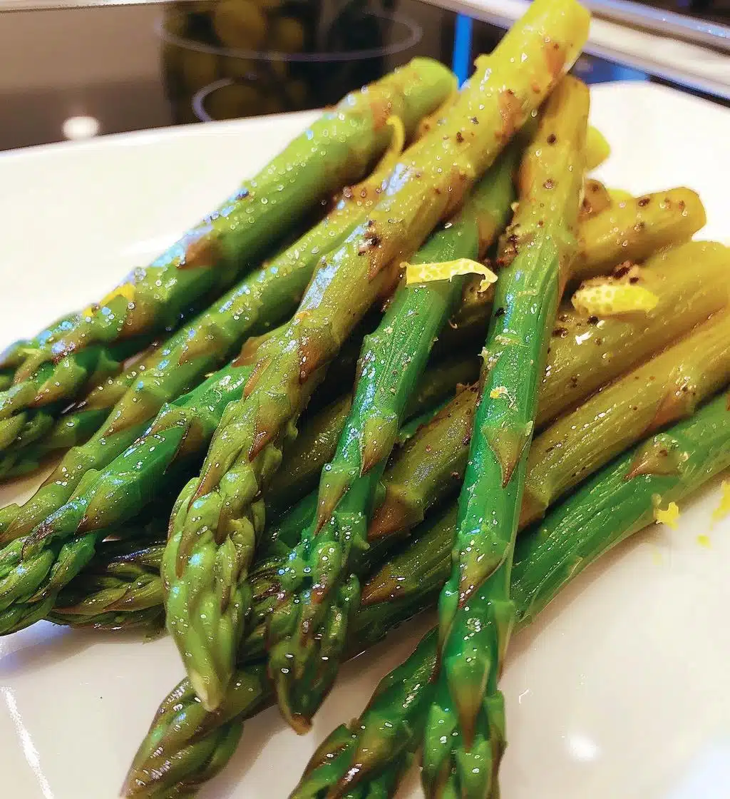 Lemon Butter Asparagus - detail 1