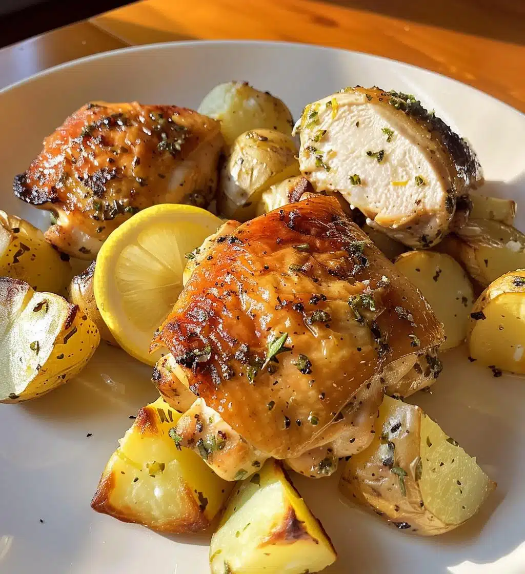 Lemon Herb Chicken & Potatoes - detail 1