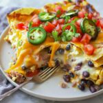 Loaded Breakfast Nacho Casserole