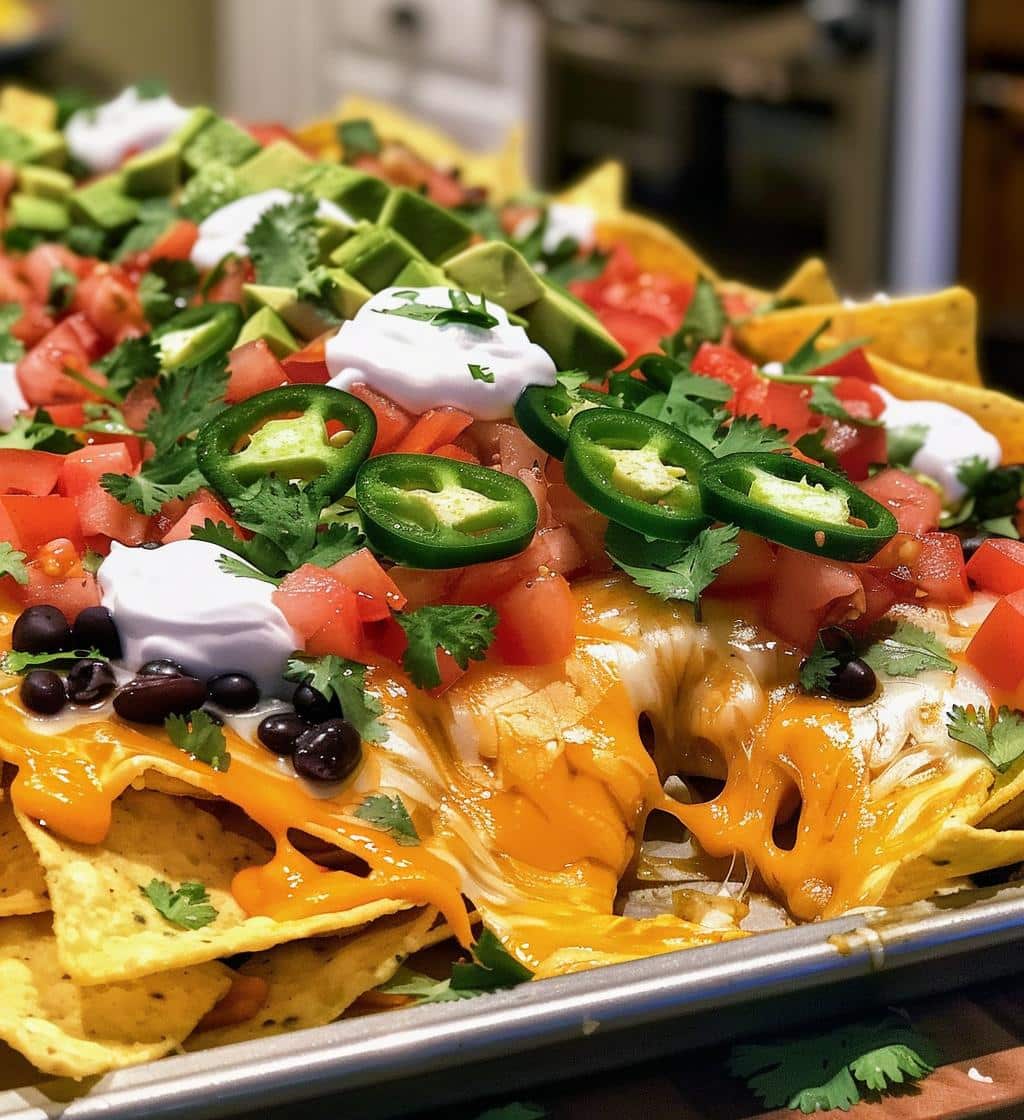 Loaded Nacho Christmas Board