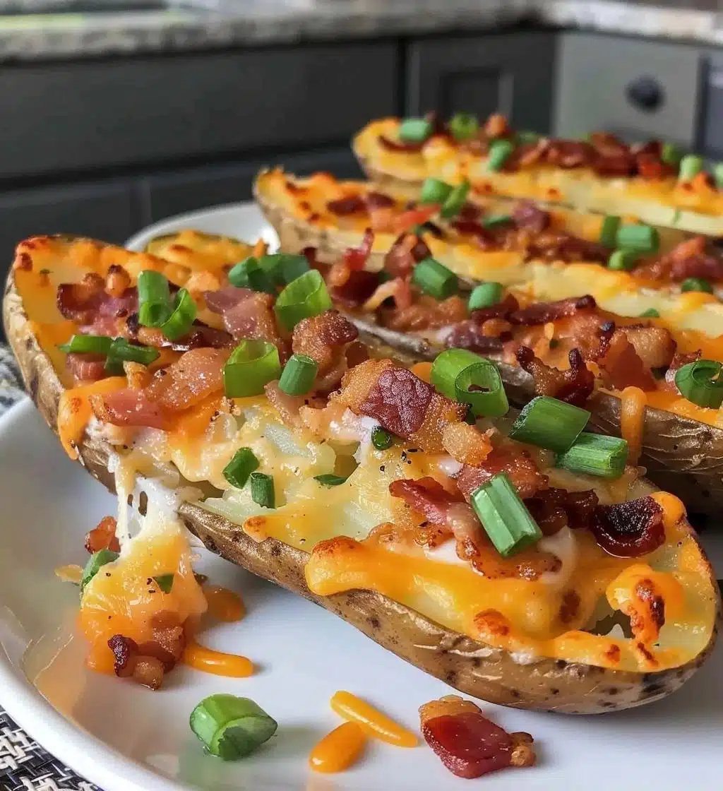 Loaded Potato Skins - detail 1