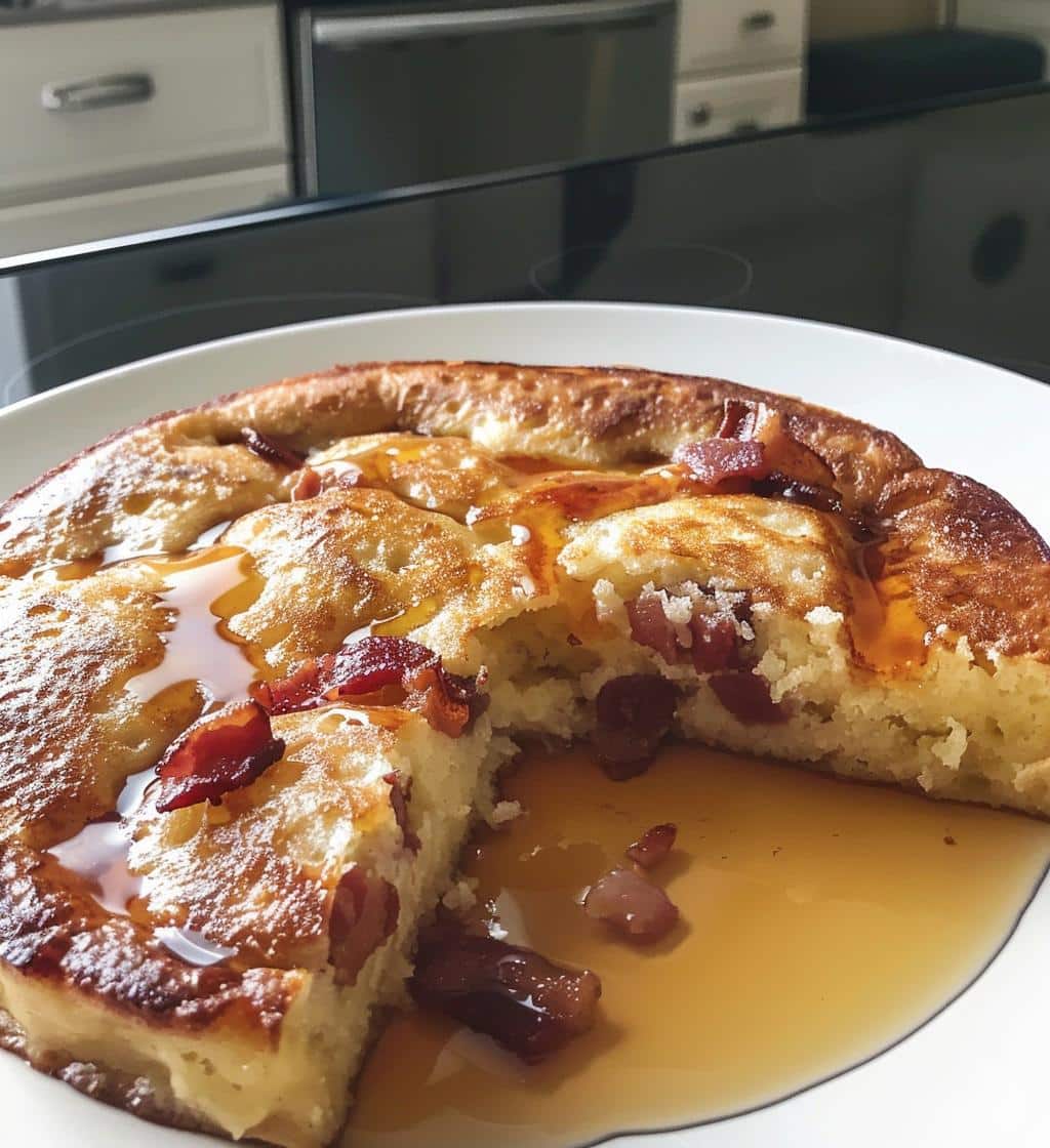Maple Bacon Pancake Bake - detail 1