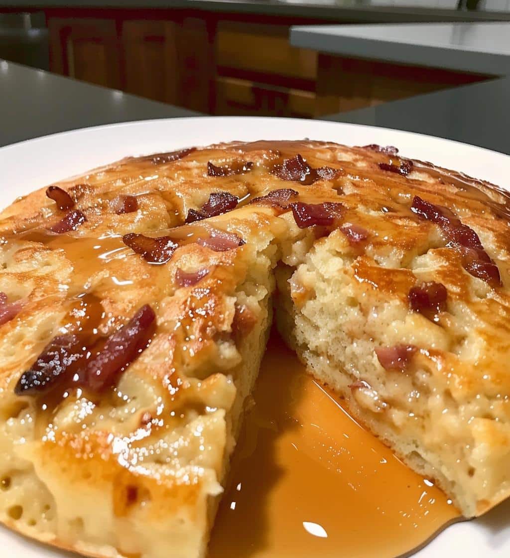 Maple Bacon Pancake Bake