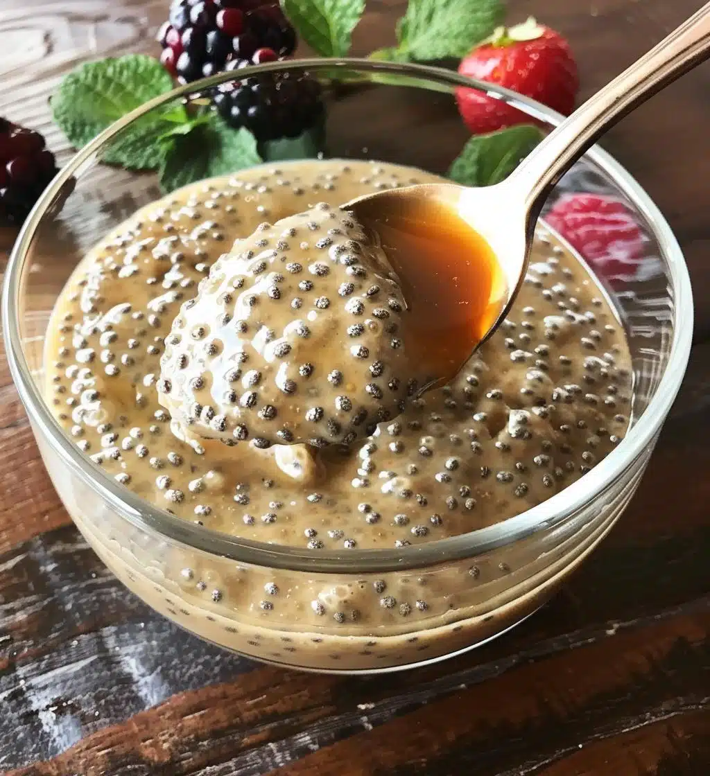 Maple Chia Pudding - detail 1