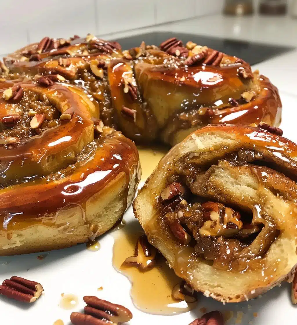 Maple Pecan Sticky Buns - detail 1
