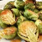 Maple Roasted Brussels Sprouts