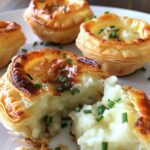 Mashed Potato & Chive Puff Cups