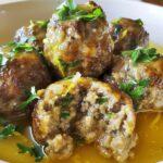 Meatballs In Lemon Sauce (Greek Keftedes)