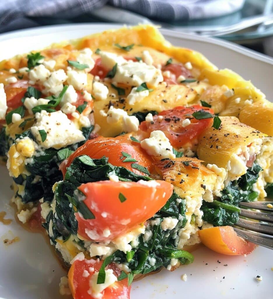 Mediterranean Breakfast Casserole