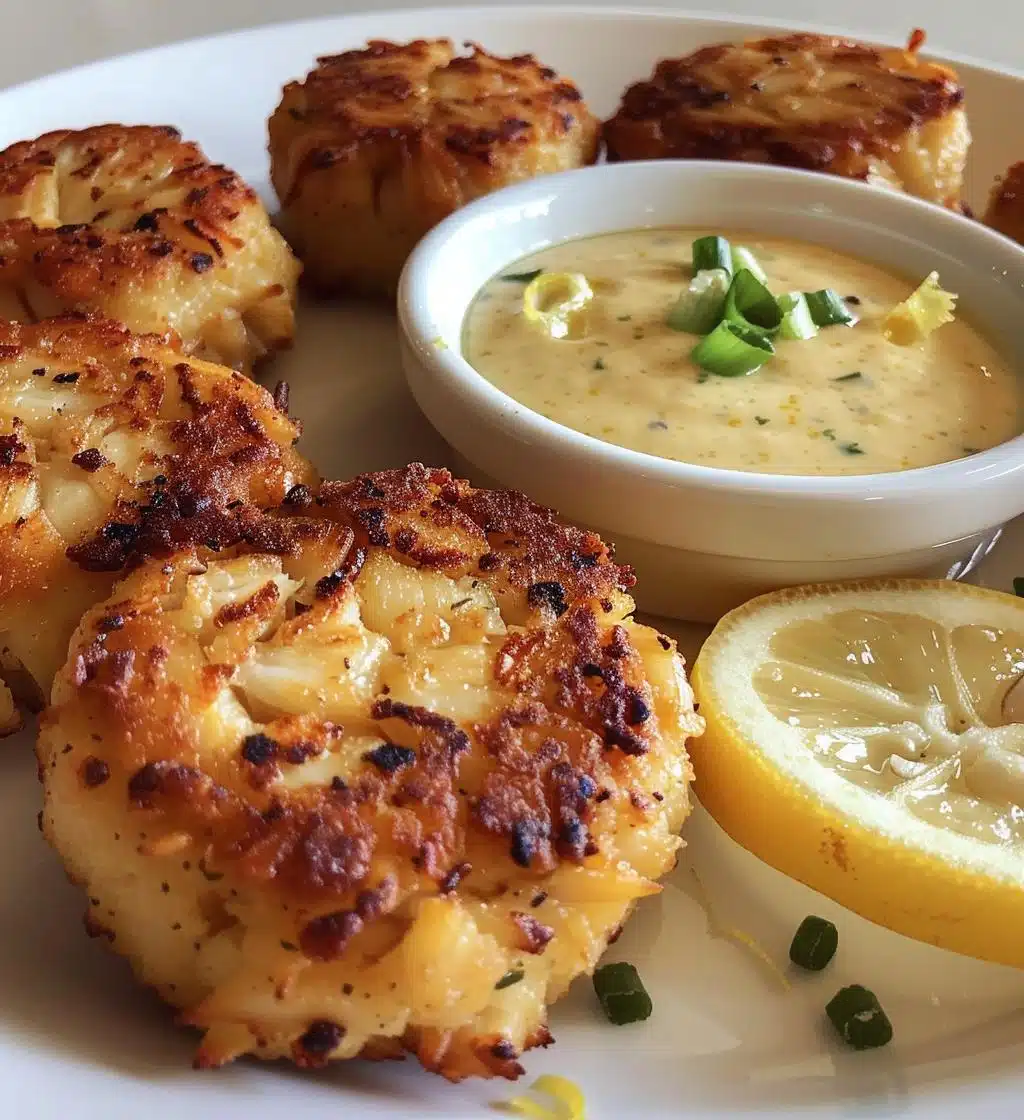 Mini Crab Cakes with Lemon Aioli - detail 1