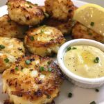 Mini Crab Cakes with Lemon Aioli