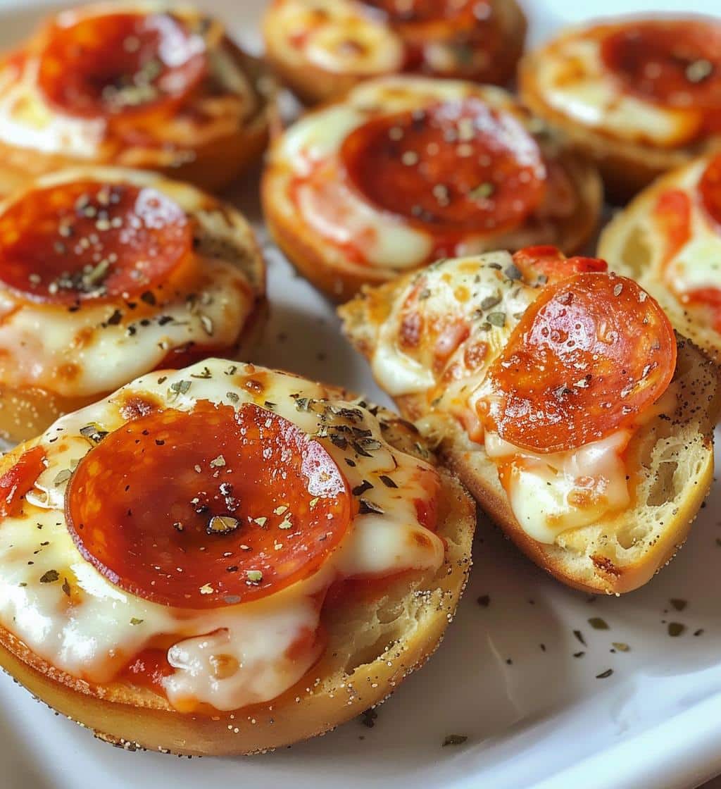 Mini Pizza Bagels