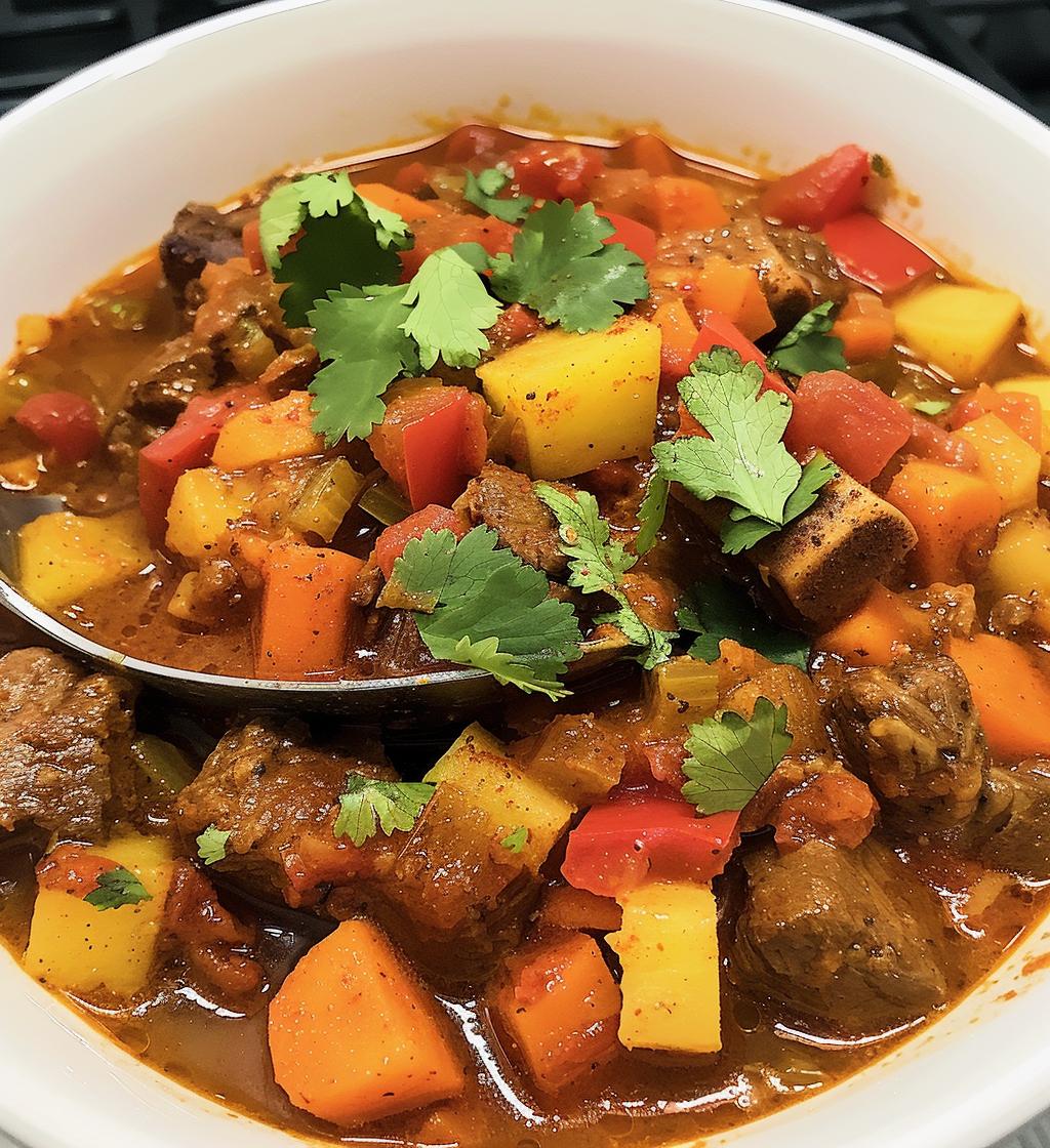Moroccan Spiced Beef Stew