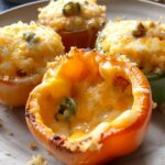 Nacho Cheese Stuffed Mini Peppers