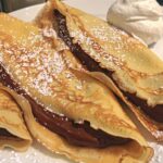 Nutella Stuffed Crepes