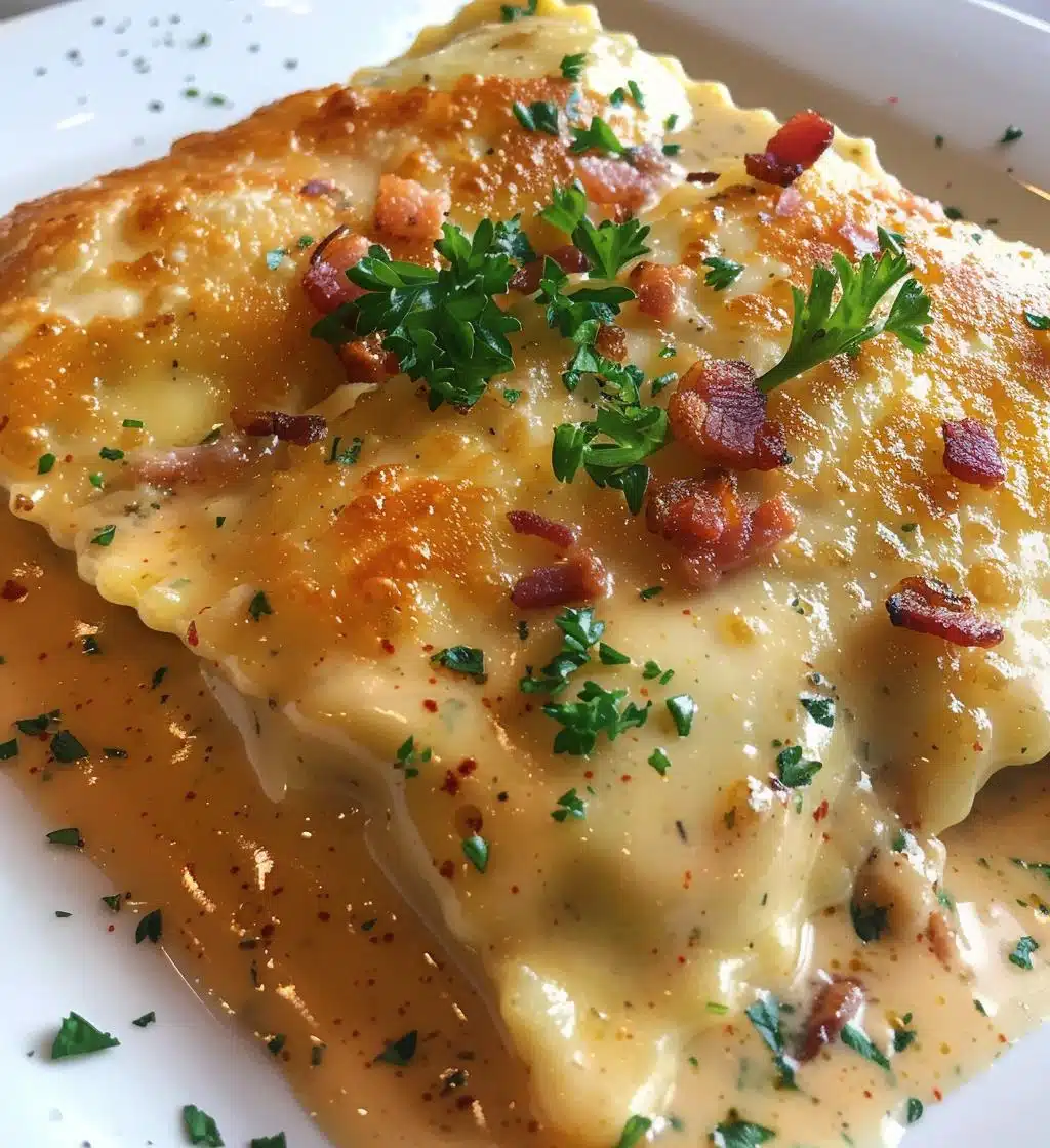 Olive Garden Ravioli Carbonara