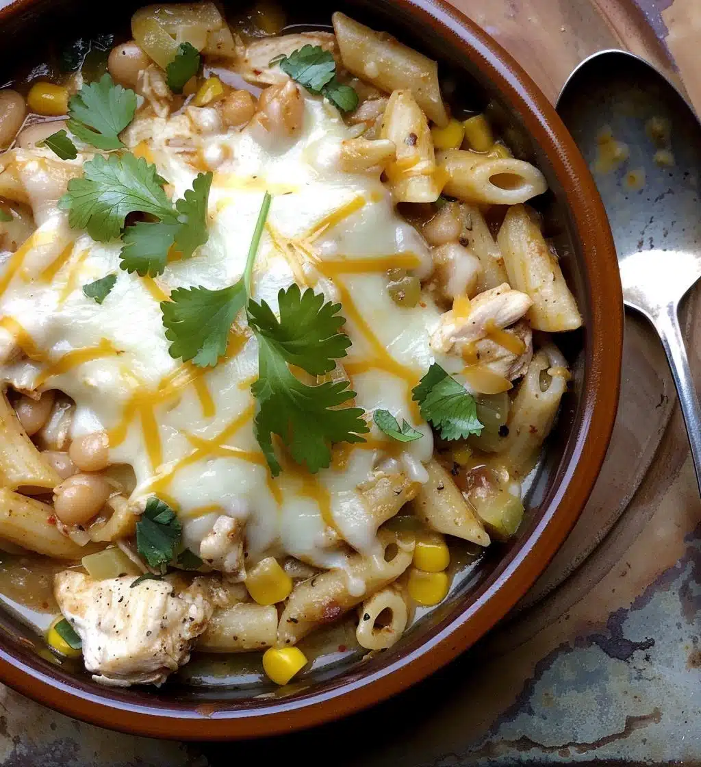 One-Pot White Chicken Chili Pasta - detail 1