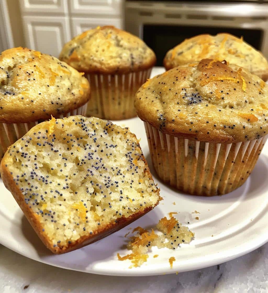 Orange Poppy Seed Muffins