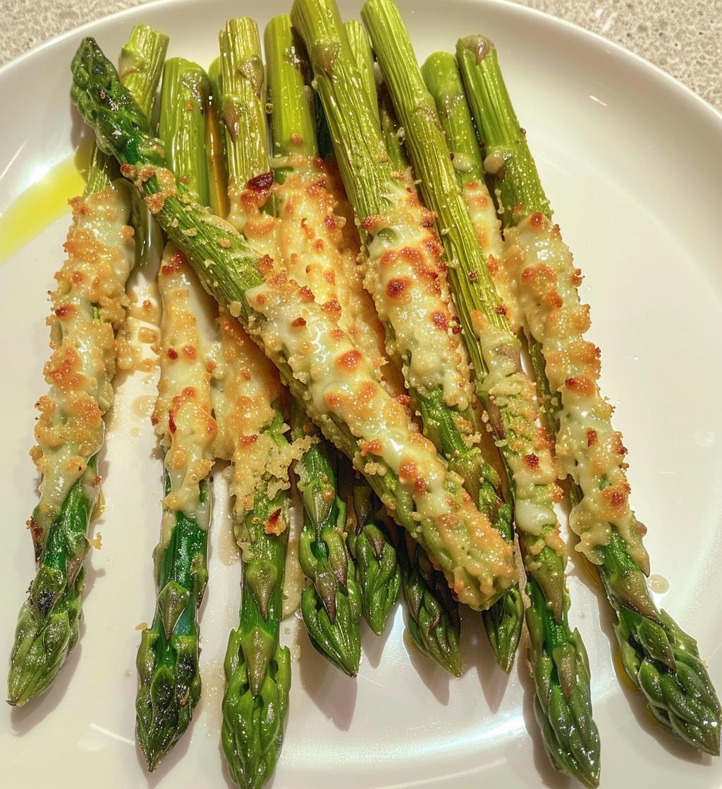 Parmesan Crusted Asparagus