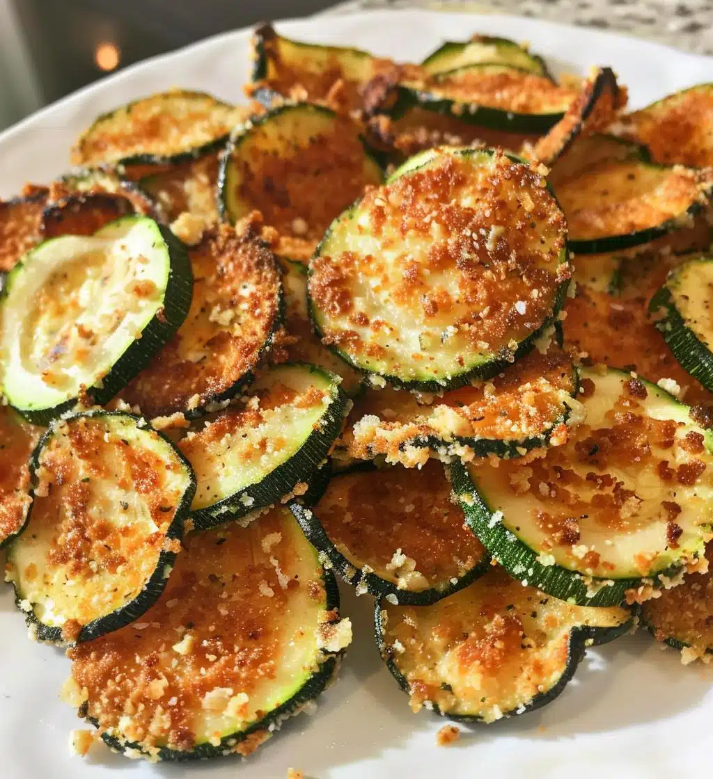 Parmesan Crusted Zucchini Chips - detail 1