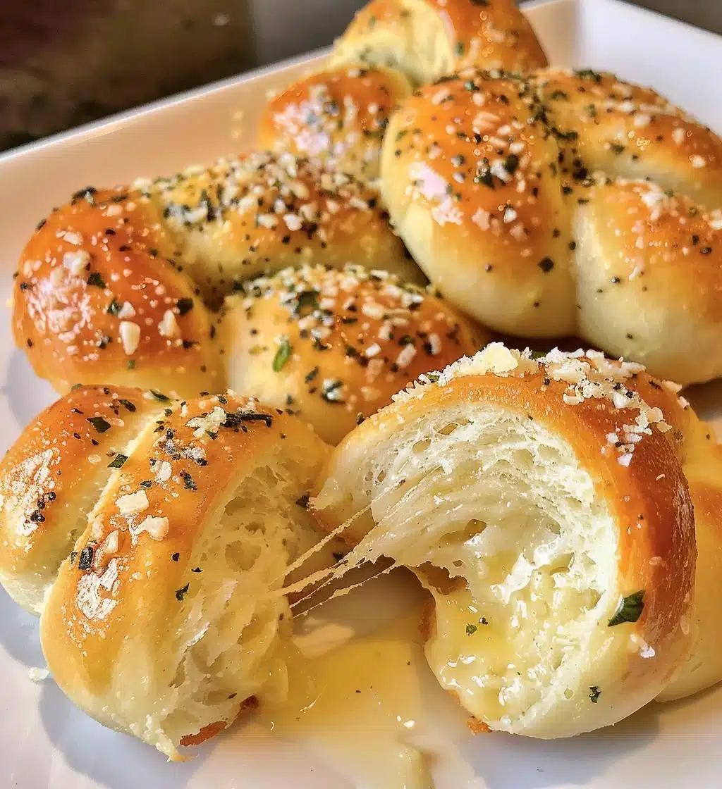 Parmesan Garlic Knots - detail 1