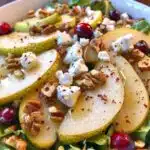 Pear & Feta Holiday Salad
