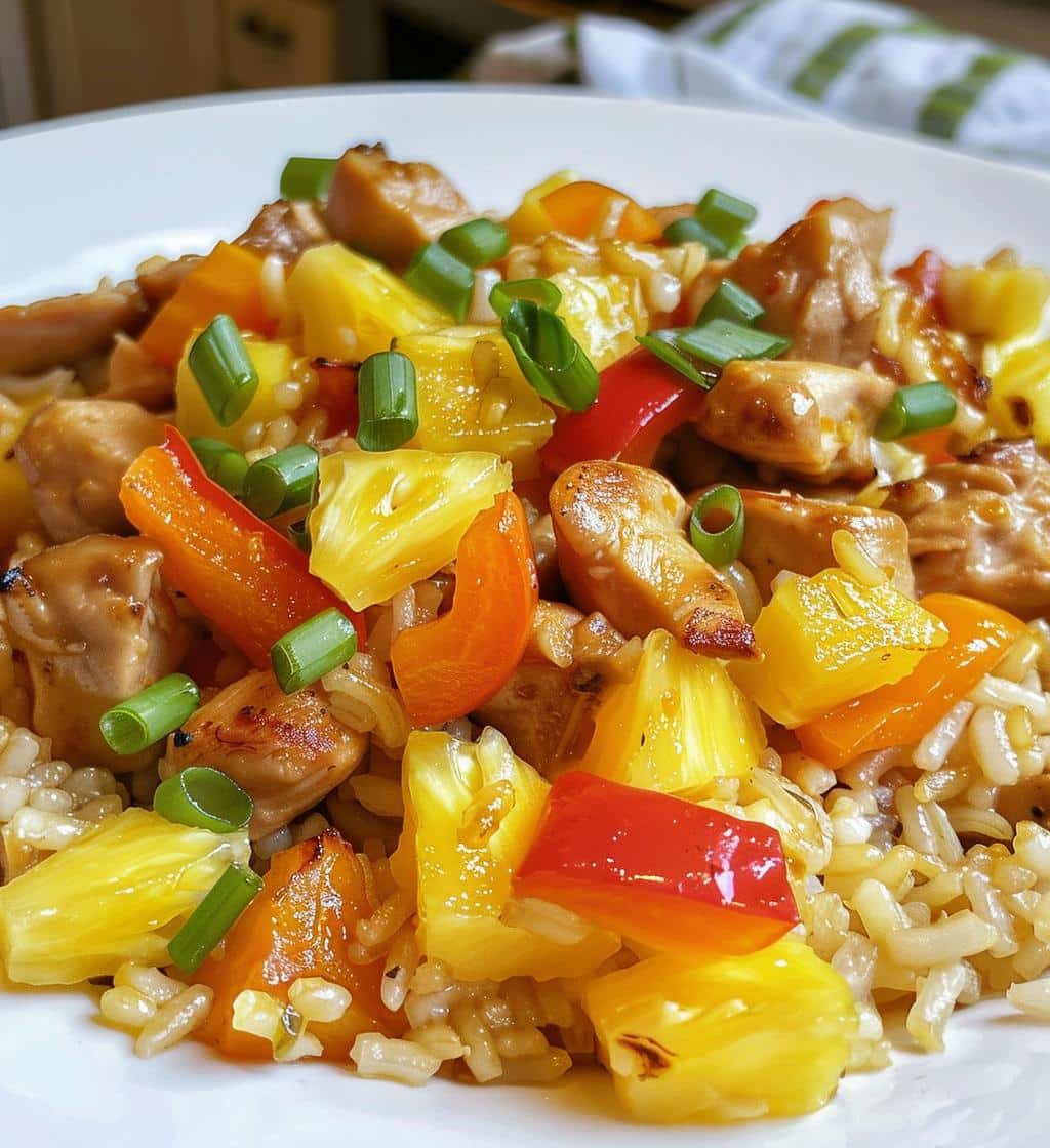 Pineapple Chicken and Rice