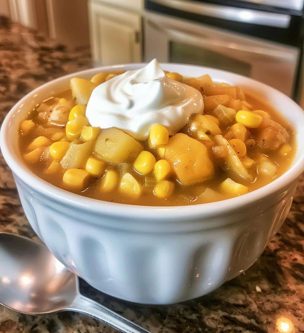 Potato Corn Chowder - detail 1