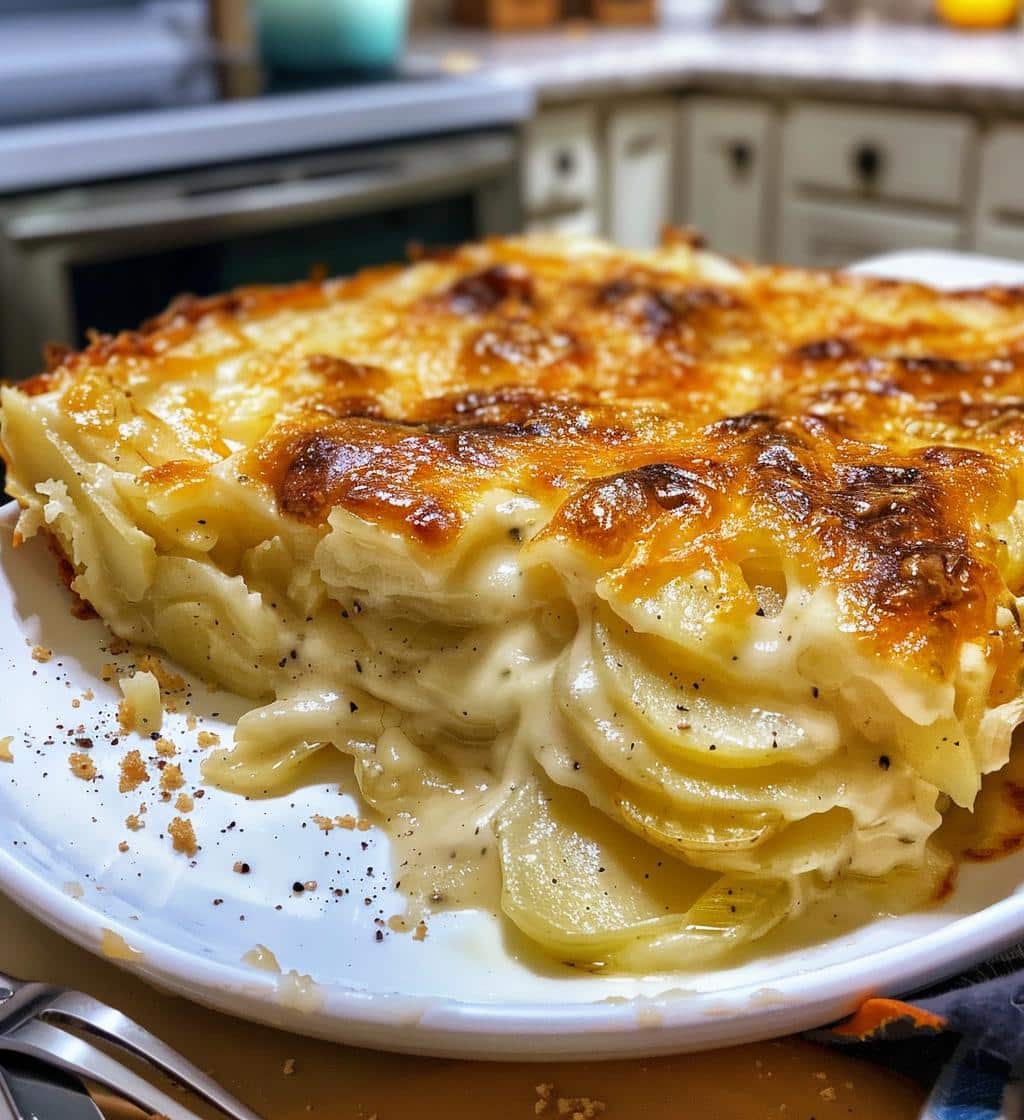 Potato Leek Gratin