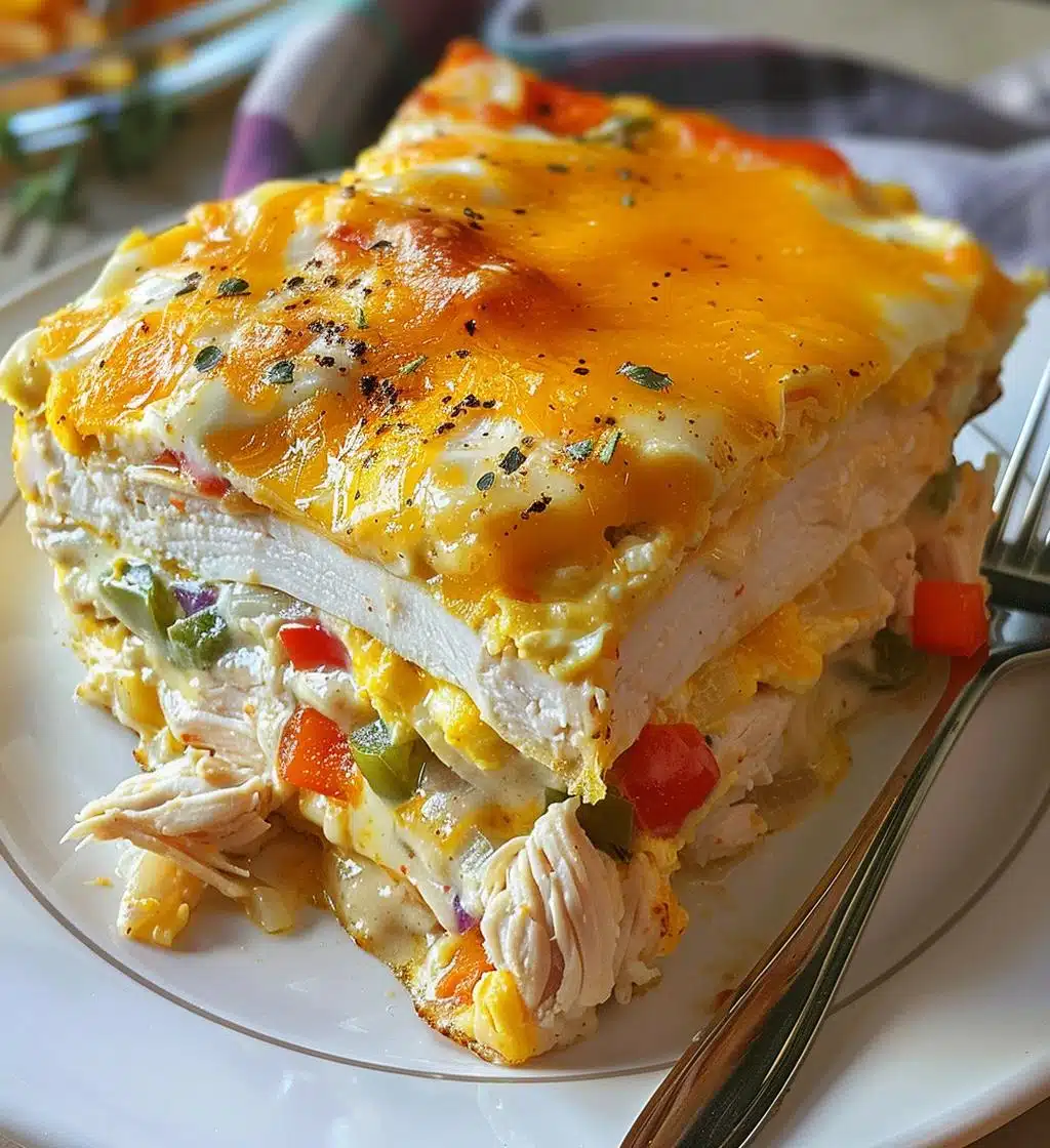 Ranch Chicken Breakfast Casserole - detail 1