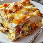Ranch Chicken Breakfast Casserole
