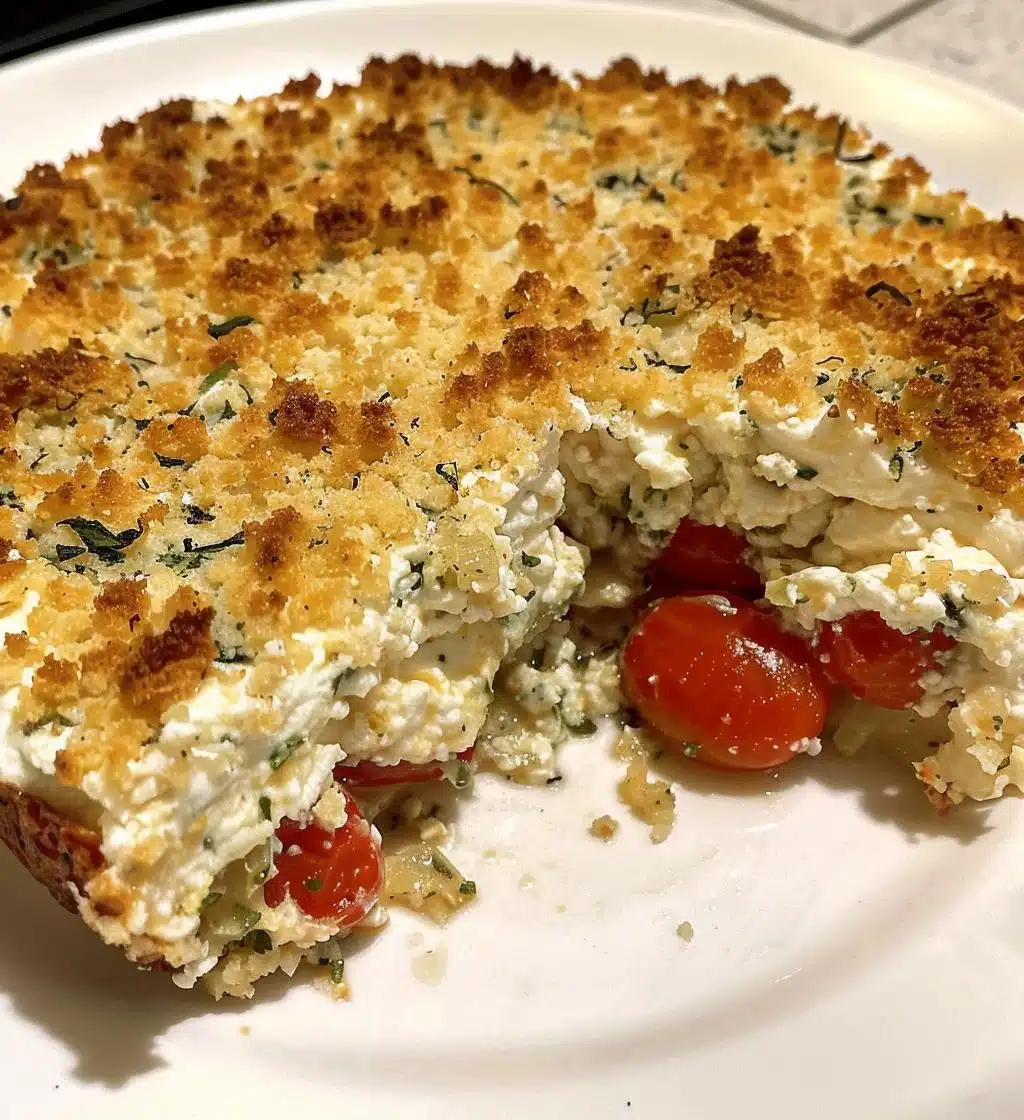 Ricotta Herb Christmas Bake - detail 1