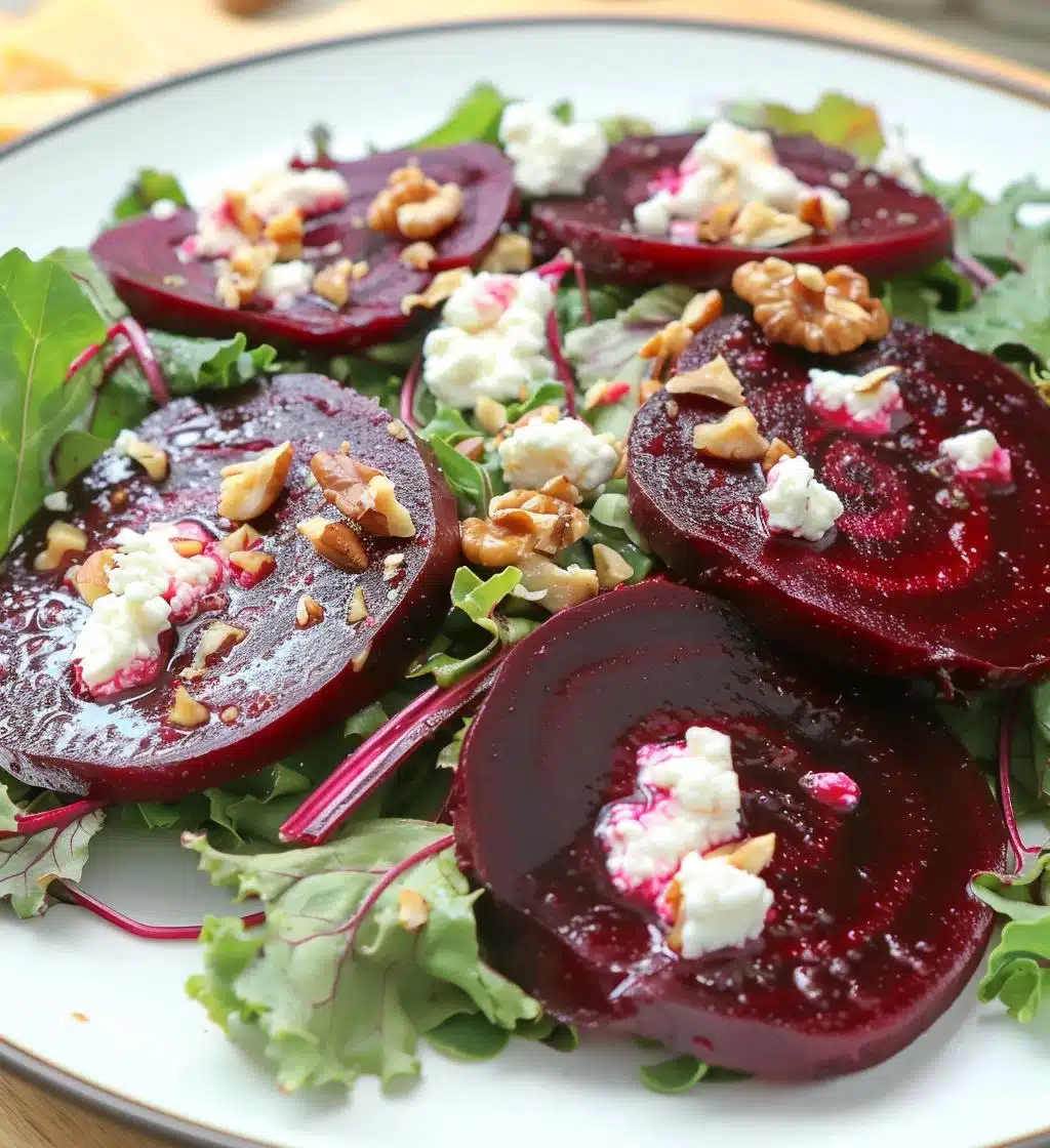 Roasted Beet & Goat Cheese Salad - detail 1