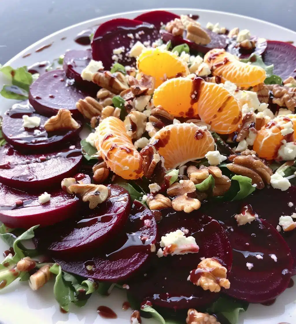 Roasted Beet Orange Walnut Salad - detail 1