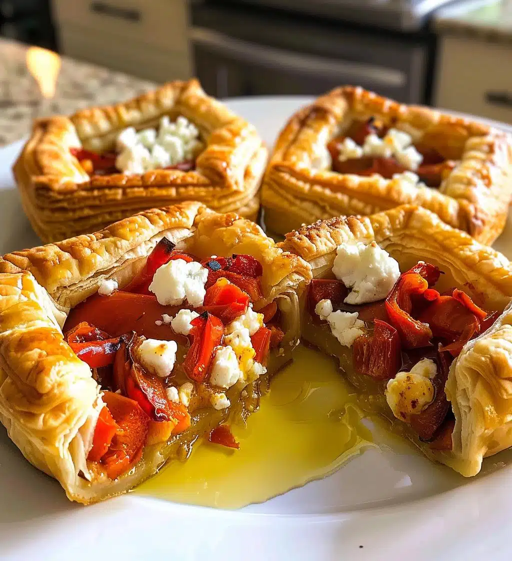 Roasted Pepper & Feta Tartlets - detail 1