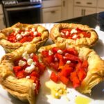Roasted Pepper & Feta Tartlets
